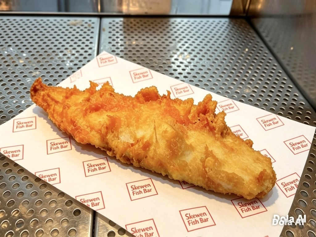 Crispy battered fish